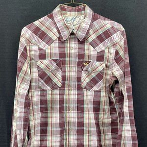 Hollister men's button-down shirt - small